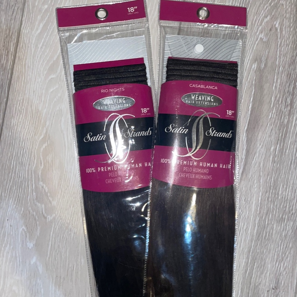 Satin Strands Weaving Hair Extensions